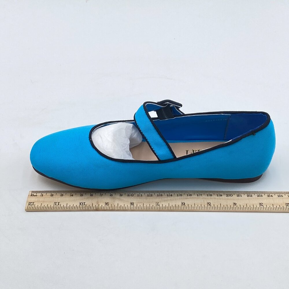 MIss Left Women's Comfort Buckle Strap Mary Janes Classic Closed Round Toe Balle - Picture 4 of 8